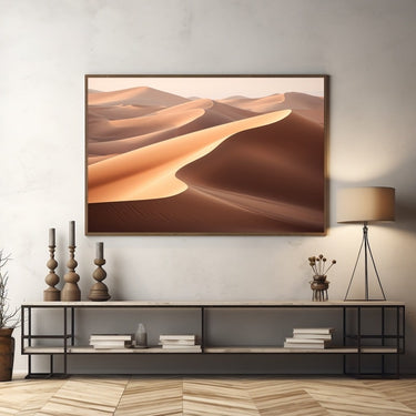 Desert Sand Dunes Painting